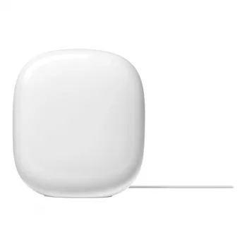 Google Nest WiFi Pro maršrutizatorius – belaidžio tinklo sistema iki 120 m², Wi-Fi 6E, trijų juostų (GA03030-EU)