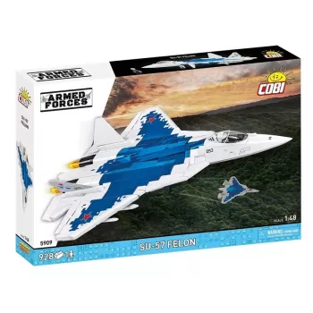 Konstruktorius Cobi SU-57 Felon, 928 detalių – modelis COBl-5909