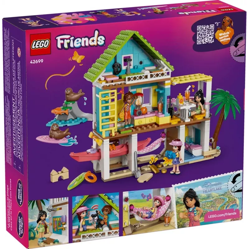 LEGO FRIENDS 42699 Paplūdimio namelis su ruoniais