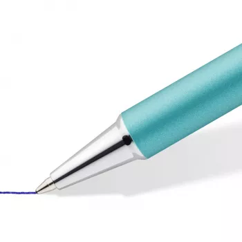 Staedtler elance 421 45 – metalinis tušinukas su mėlynu rašalu