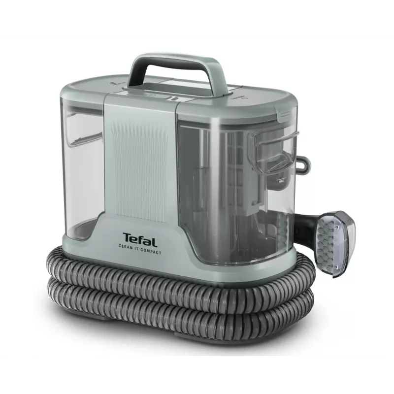 Nešiojamas dėmių valiklis Tefal Clean It Compact Pet IZ3020F0 – rankinis kilimų ir gyvūnų dėmių valiklis