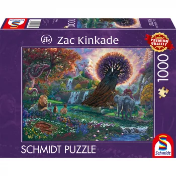 Dėlionė Schmidt Spiele 58610 Zac Kinkade Edeno sodas 1000 dalių
