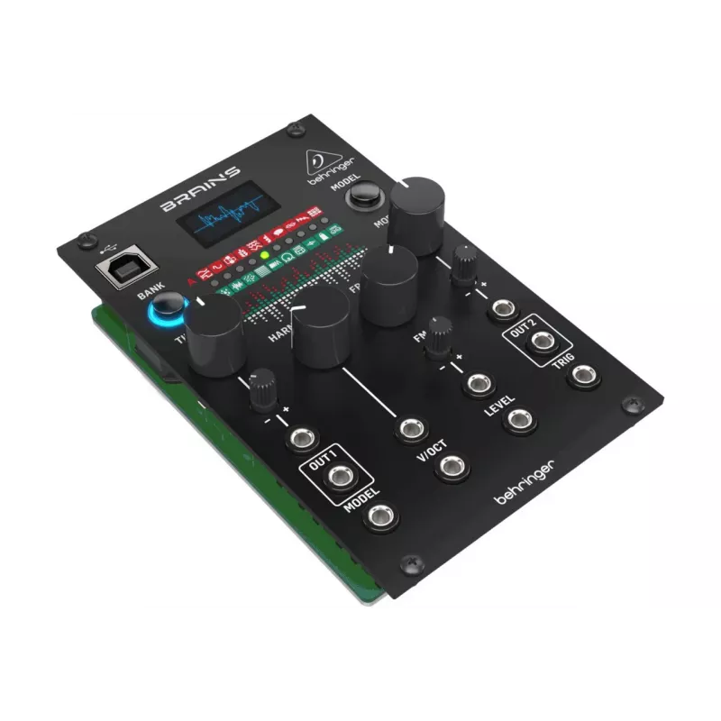 Behringer BRAINS – Daugiavariklis osciliatoriaus modulis Eurorack sistemoms