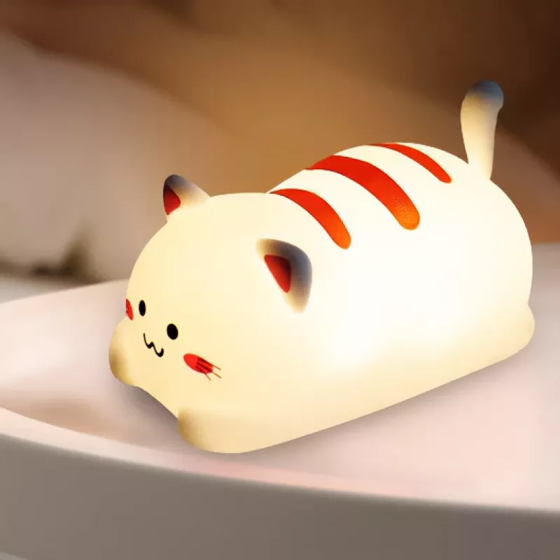 LED naktinė lemputė Media-Tech Pokky Happy Kitty MT226