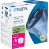 Vandens filtro ąsotis BRITA Marella XL su 5 MAXTRA PRO kasetėmis, mėlynas