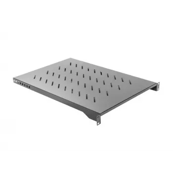 Rack lentyna LANBERG AK-1010-B 19 colių spintoms, 1U, 482,6×750×45 mm, maks. apkrova 15 kg, juoda