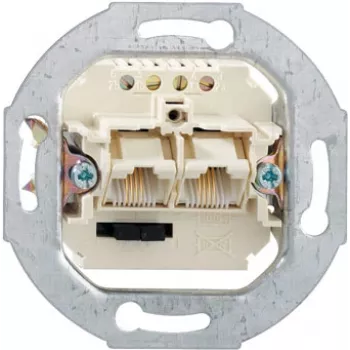 Kištukinis lizdas RJ-45 Rutenbeck 13010400 Baltas
