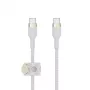 Belkin BOOST↑CHARGE PRO Flex USB-C laidas 1 m USB 2.0 USB-C baltas (CAB011BT1MWH)