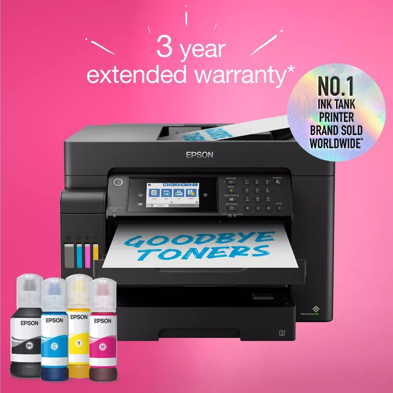 Epson EcoTank ET-16605 rašalinis spausdintuvas A3 4800x2400 DPI 32 ppm Wi-Fi