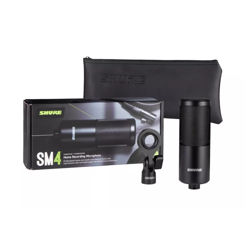 Kondensatorinis mikrofonas Shure SM4-K su išoriniu poliarizavimu