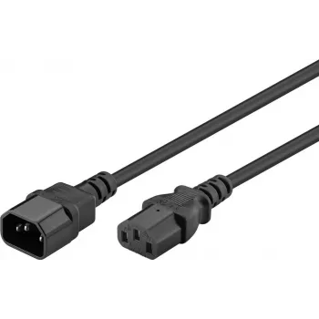 Goobay IEC ilginimo laidas, 1,8 m, juodas (59570)