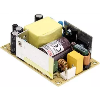 Maitinimo adapteris MEAN WELL RPS-65-12, 65 W, 12 V išėjimas, 80–264 V įėjimas, RoHS, 50,8×76,2×24 mm