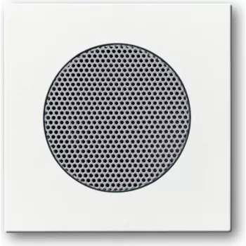 BUSCH-JAEGER 8200-0-0081 garsiakalbio įdėklas 8223 U, baltas, 63 mm
