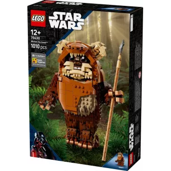 LEGO Star Wars Konstrukt Wicket the Ewok 75430 statybinis rinkinys – 1010 dalių, 230 mm modelis, nuo 12 metų
