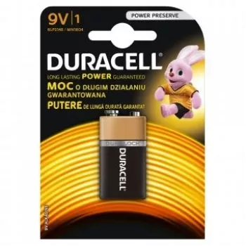 Duracell 9V baterija vienetinis paketas 9VDUR BT0009