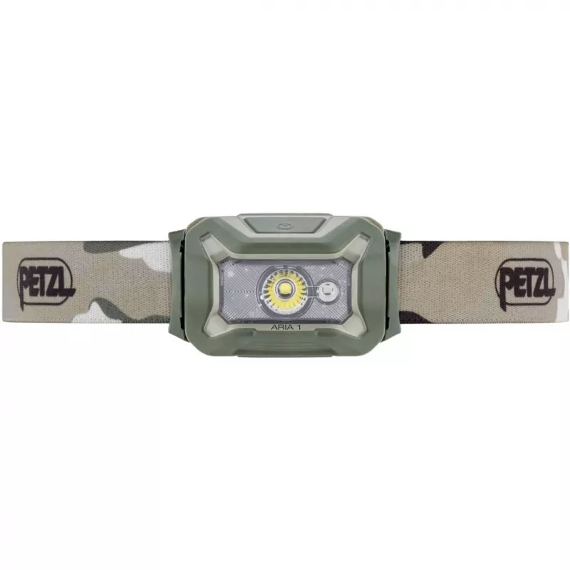 Petzl Aria 1 RGB kamufliažinis galvos žibintuvėlis LED