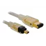 FireWire A/A kabelis DeLOCK 2,0 m pilkas