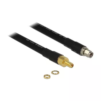 Koaksialinis kabelis DeLOCK 1m RP-SMA / RP-SMA