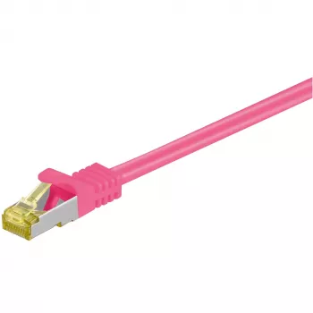 Tinklo kabelis Goobay RJ-45 CAT7 5m Violetinis S/FTP