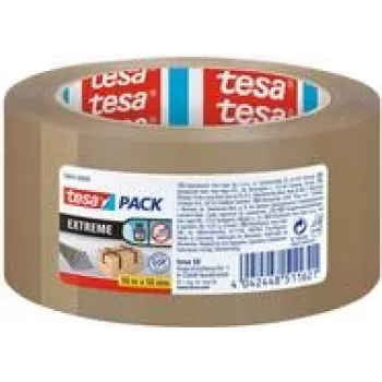 Pakavimo juosta Tesa 58645, 50 m x 50 mm, vienpusė PVC sandarinimo juosta