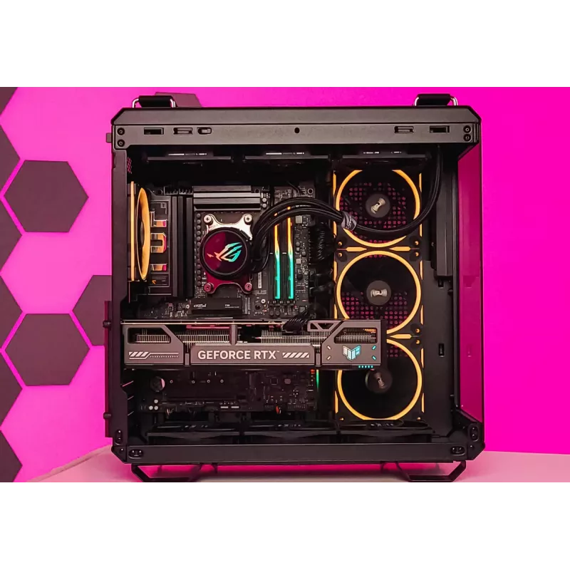 Kur.lt susirink pats — žaidimų kompiuteris Ryzen 7 9800X3D + RTX 5070 Ti, 32GB DDR5