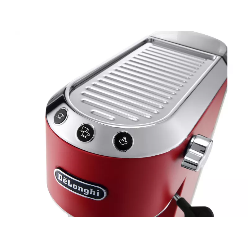 Espresso aparatas DeLonghi EC685.R 1,1 l, 15 bar, pusiau automatinis, garo vamzdelis, 2 puodelių talpa