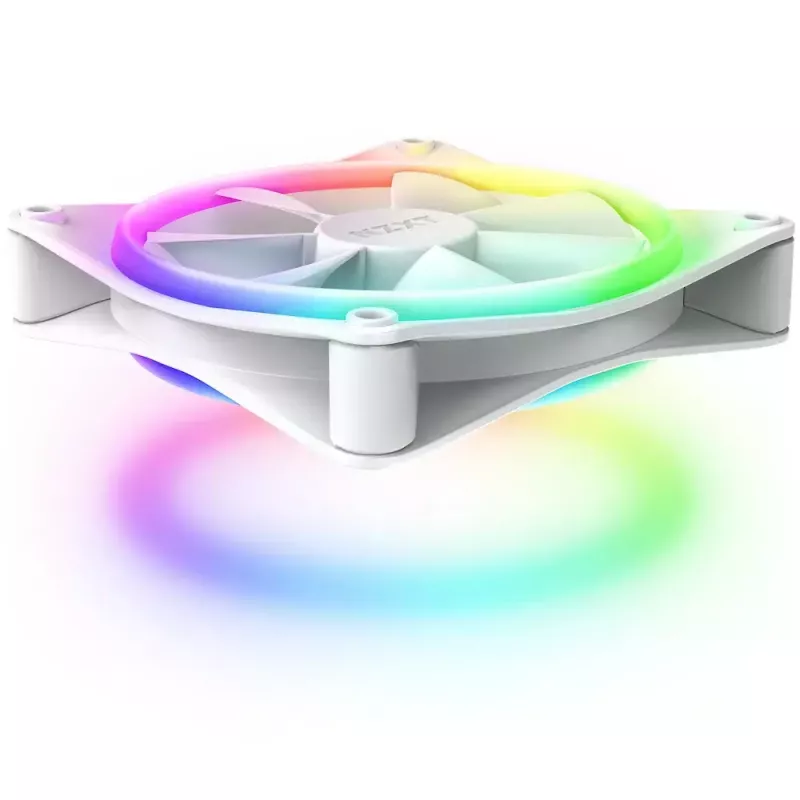 Ventiliatorių rinkinys NZXT F120 RGB DUO Triple Pack 12 cm Baltas 500-1800 RPM