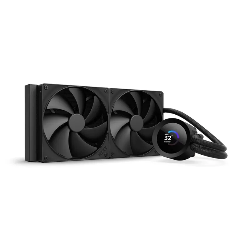 Vandens aušintuvas NZXT Kraken Plus 280 14 cm Juodas