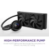 Vandens aušintuvas NZXT Kraken Plus 280 14 cm Juodas