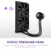 Vandens aušintuvas NZXT Kraken Plus 280 14 cm Juodas