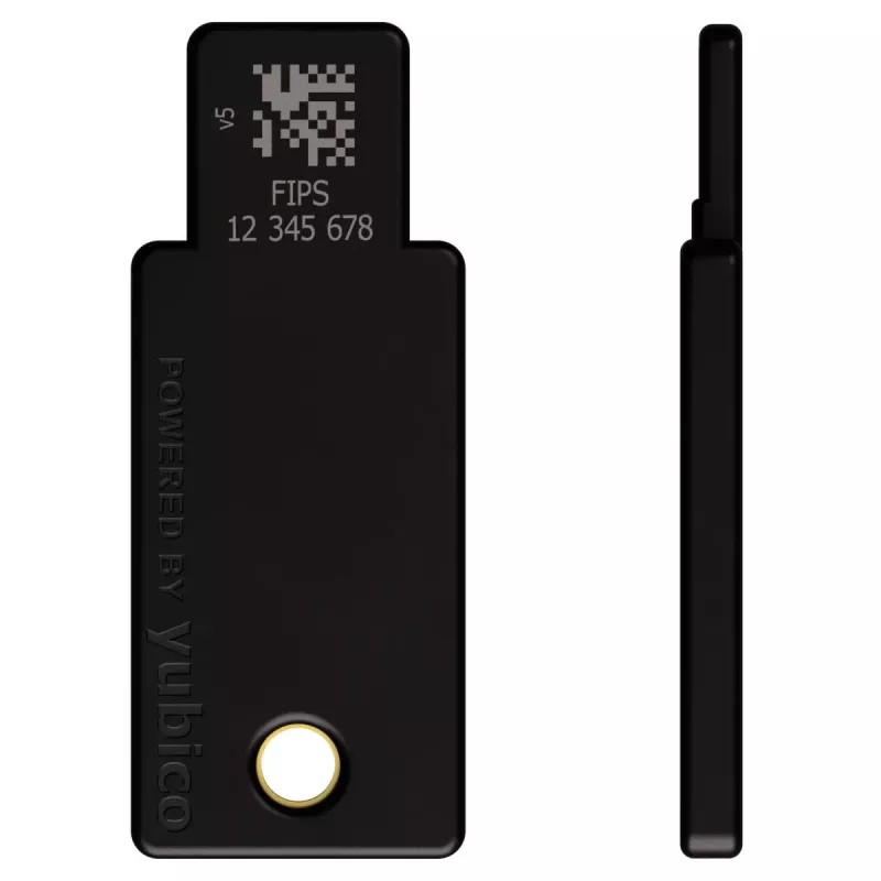USB atmintinė Yubico 5 FIPS USB-A NFC saugos raktas