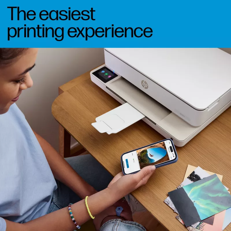 HP ENVY 6120e belaidis daugiafunkcis spausdintuvas, spalvotas, Instant Ink, nuotraukų spausdinimas