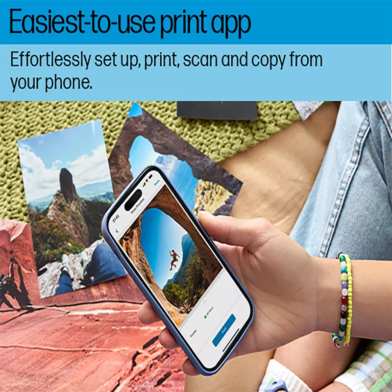 HP ENVY 6120e belaidis daugiafunkcis spausdintuvas, spalvotas, Instant Ink, nuotraukų spausdinimas