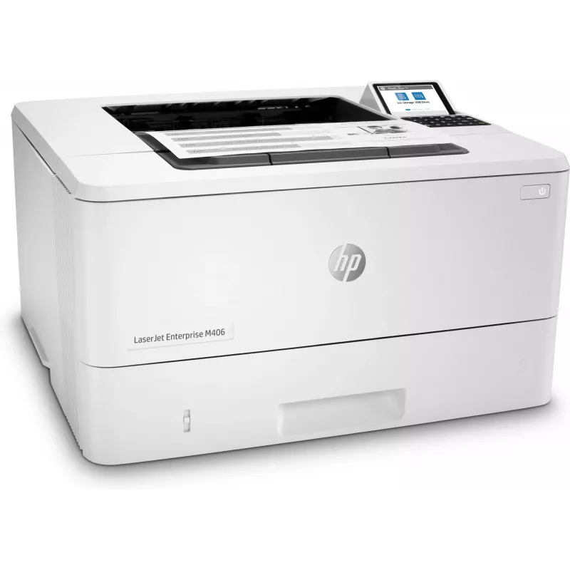 HP LaserJet Enterprise M406dn spausdintuvas, lazerinis, 1200 x 1200 DPI, A4, 38 ppm, dvipusis spausdinimas, tinklo paruoštas