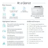 HP LaserJet Enterprise M406dn spausdintuvas, lazerinis, 1200 x 1200 DPI, A4, 38 ppm, dvipusis spausdinimas, tinklo paruoštas
