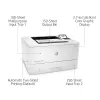 HP LaserJet Enterprise M406dn spausdintuvas, lazerinis, 1200 x 1200 DPI, A4, 38 ppm, dvipusis spausdinimas, tinklo paruoštas