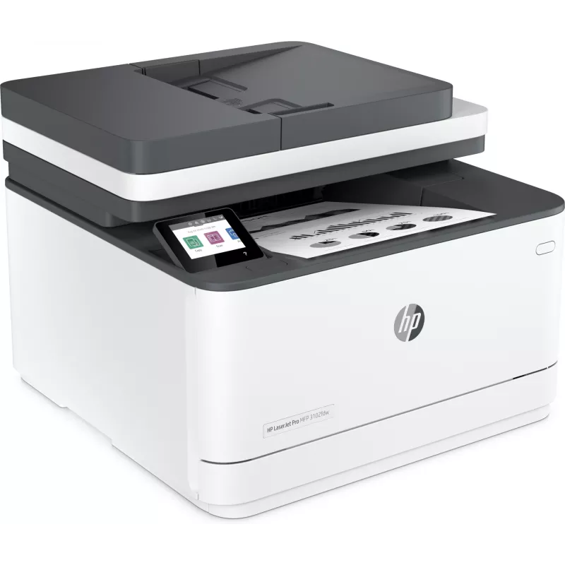 HP LaserJet Pro MFP 3102fdw spausdintuvas, lazerinis, vienspalvis, 1200 x 1200 DPI, A4, tiesioginis spausdinimas, baltas