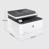 HP LaserJet Pro MFP 3102fdw spausdintuvas, lazerinis, vienspalvis, 1200 x 1200 DPI, A4, tiesioginis spausdinimas, baltas