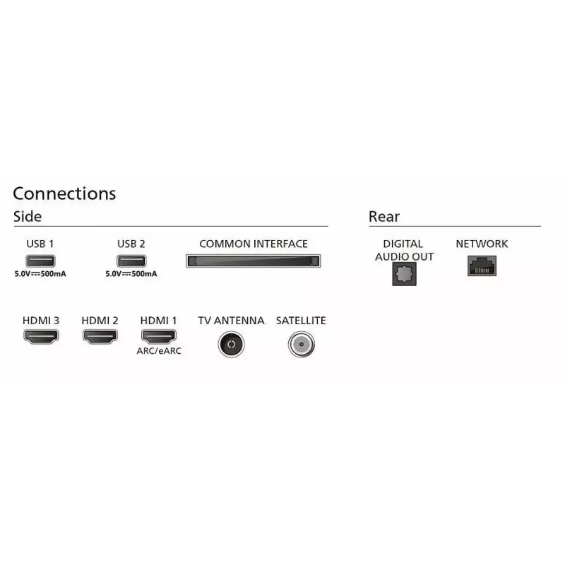Philips 55PUS7609/12 televizorius 139,7 cm (55 col.) 4K Ultra HD Smart TV Wi-Fi antracitas, pilka