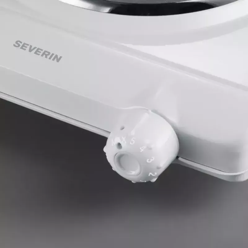 Stalviršinė sandarioji kaitlentė SEVERIN KP 1091 — 1 kaitvietė, balta