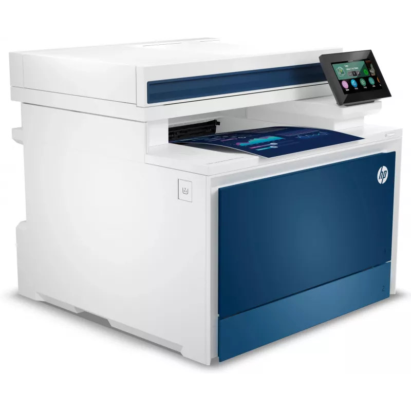 HP Color LaserJet Pro MFP 4302dw spausdintuvas, lazerinis, spalvotas, 600 x 600 DPI, A4, tiesioginis spausdinimas, mėlyna, balta