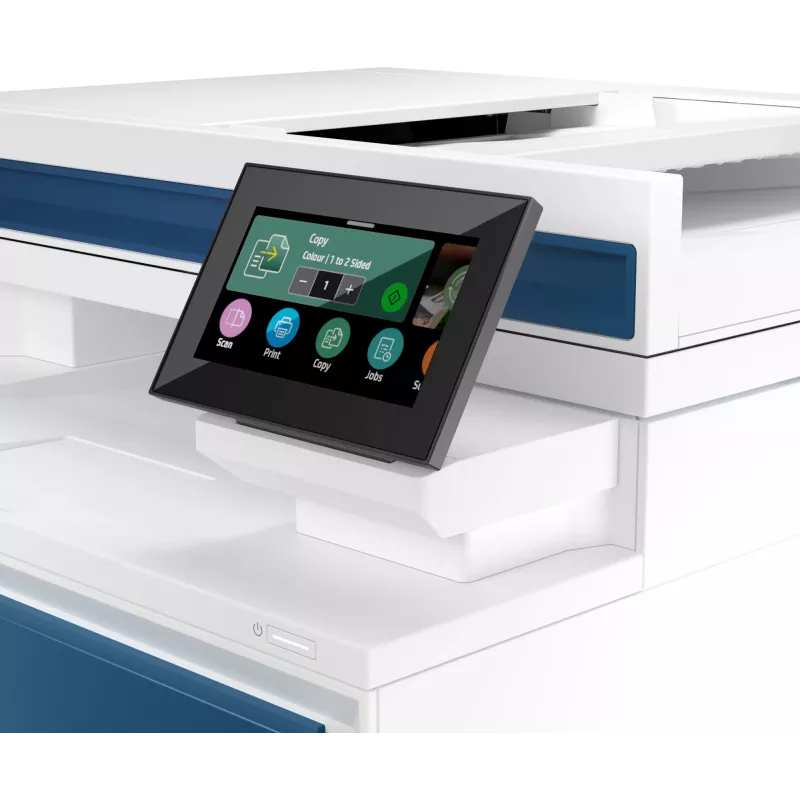 HP Color LaserJet Pro MFP 4302dw spausdintuvas, lazerinis, spalvotas, 600 x 600 DPI, A4, tiesioginis spausdinimas, mėlyna, balta
