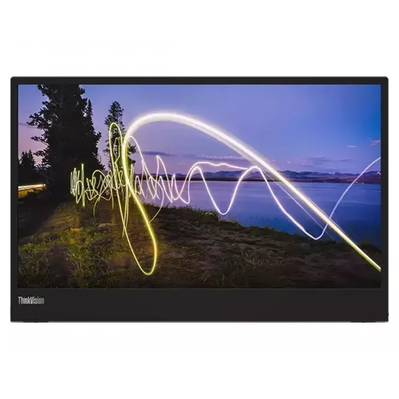 Nešiojamas monitorius Lenovo ThinkVision M15, 39,6 cm (15,6 colių), Full HD, LED, juodas