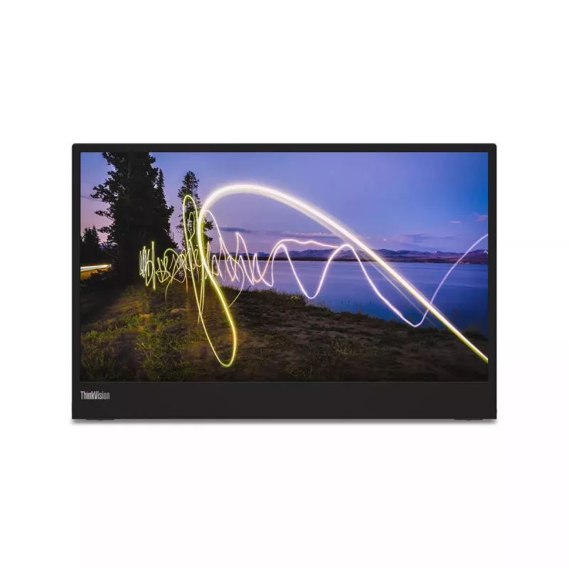 Nešiojamas monitorius Lenovo ThinkVision M15, 39,6 cm (15,6 colių), Full HD, LED, juodas