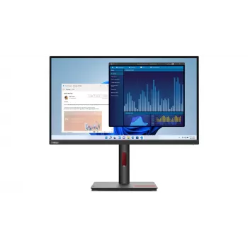Lenovo ThinkVision T27p-30 monitorius 68,6 cm (27 colių) 3840 x 2160 pikselių 4K Ultra HD LED juodas