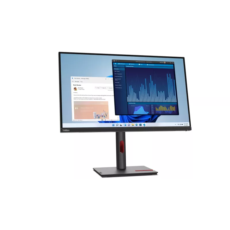 Lenovo ThinkVision T27p-30 monitorius 68,6 cm (27 colių) 3840 x 2160 pikselių 4K Ultra HD LED juodas
