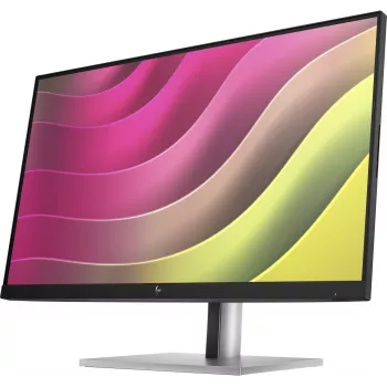 HP E24t G5 FHD lietimui jautrus monitorius, 60,5 cm (23,8 colio), 1920 x 1080 pikselių, Full HD, LCD, 5 ms, juodas
