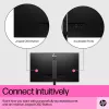 HP E24t G5 FHD lietimui jautrus monitorius, 60,5 cm (23,8 colio), 1920 x 1080 pikselių, Full HD, LCD, 5 ms, juodas