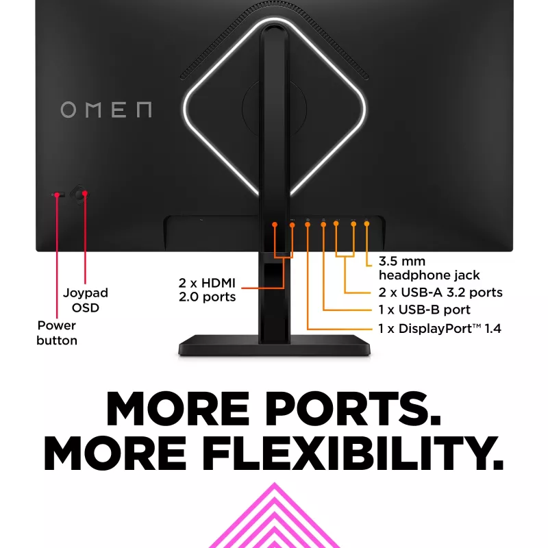 OMEN by HP 27 colių FHD 240 Hz žaidimų monitorius – OMEN 27s