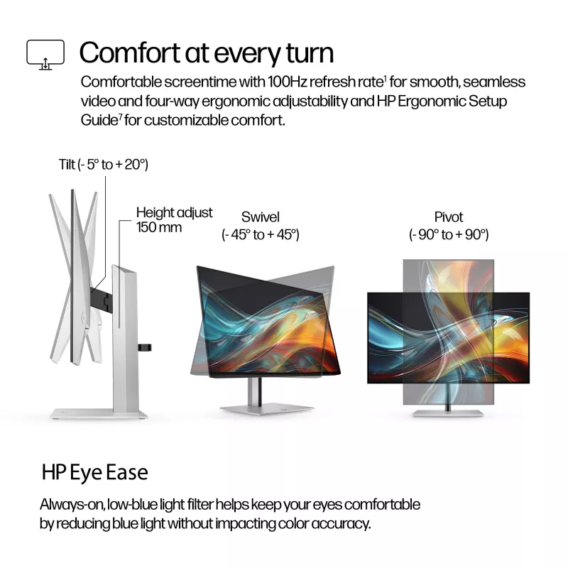 Monitorius HP Series 7 Pro 24 colių WUXGA LCD 1920 x 1200
